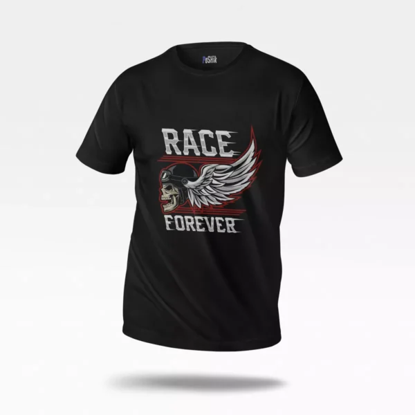 تیشرت موتورسواری طرح Race Forever