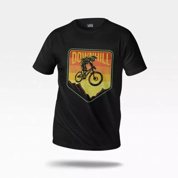 تیشرت طرح دوچرخه سواری کوهستان (Downhill Mountain Bike)
