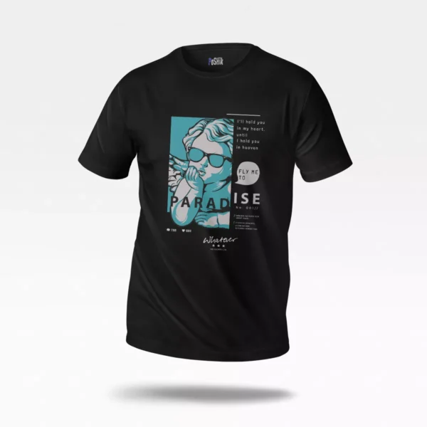 تیشرت بهشت طرح Paradise