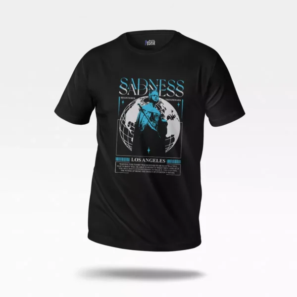 تیشرت غمگین طرح Sadness Los Angeles