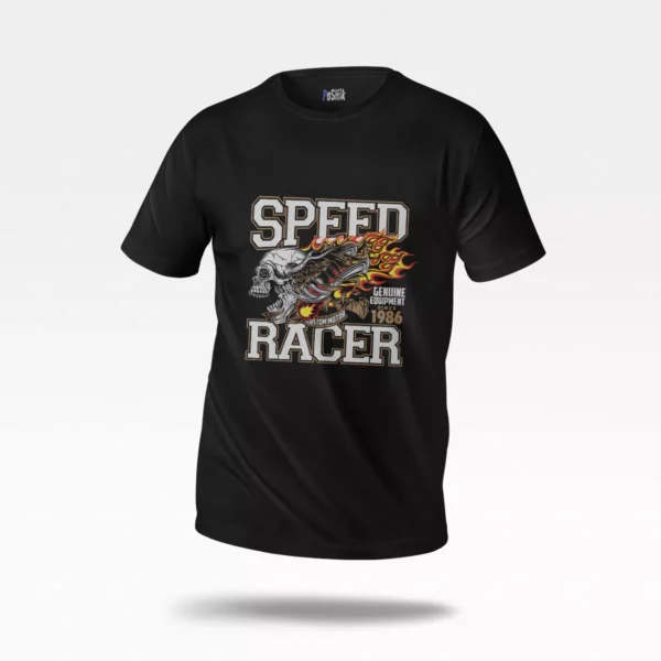 تیشرت جمجمه موتورسیکلت طرح Speed Racer