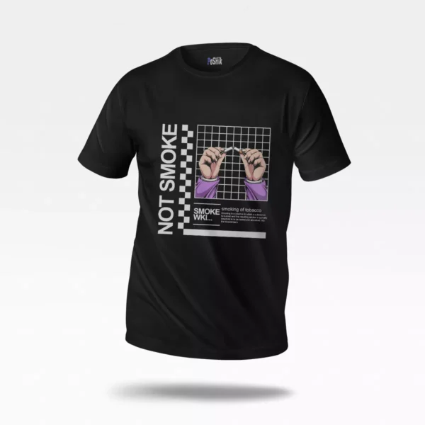 تیشرت ضد سیگار طرح Not Smoke