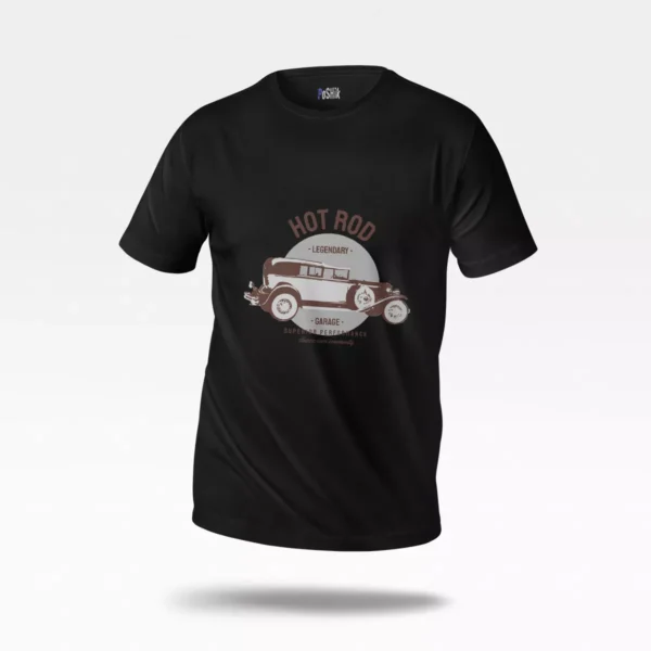 تیشرت ماشین کلاسیک طرح Hot Rod
