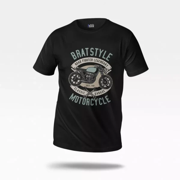 تیشرت موتورسیکلت طرح Bratstyle Road Fighter
