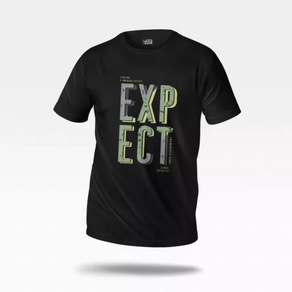 تیشرت طرح Expect The Miracle