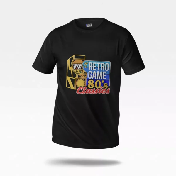 تیشرت آرکید طرح Retro Game 80's Classics