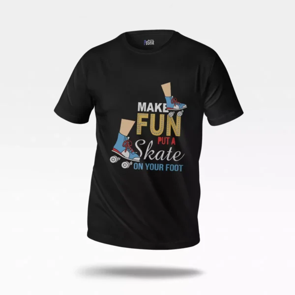 تیشرت اسکیت طرح Make Fun