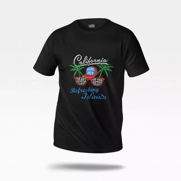 تیشرت تابستانی طرح California Surf Boy