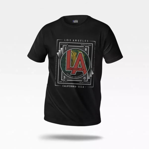 تیشرت لس‌آنجلس طرح LA California