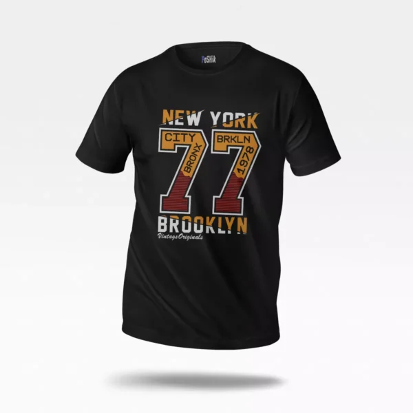 تیشرت بروکلین طرح New York 77