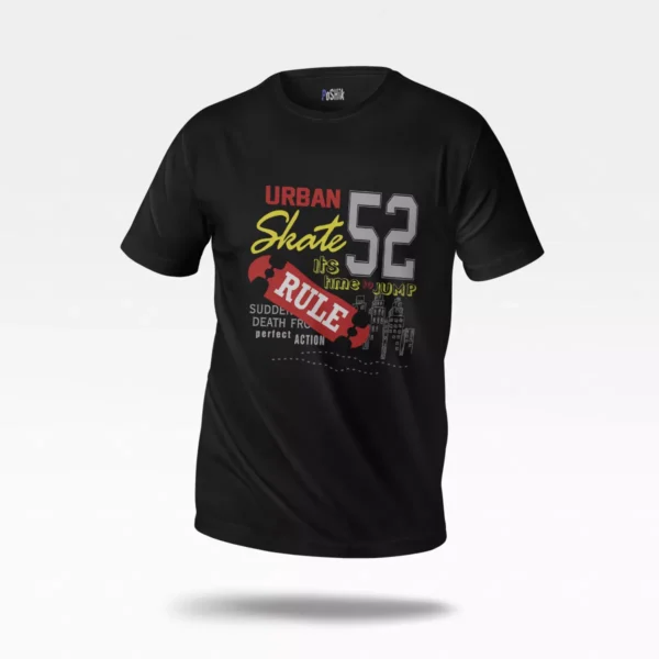 تیشرت اسکیت شهری طرح Urban Skate 52