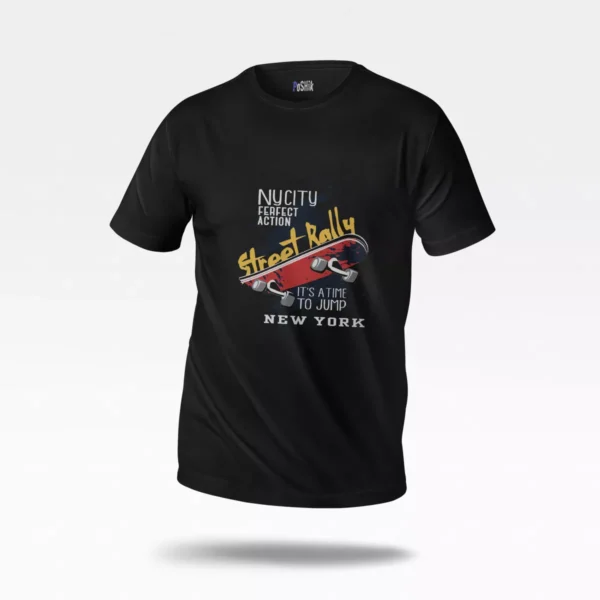 تیشرت اسکیت شهری طرح Street Rally New York