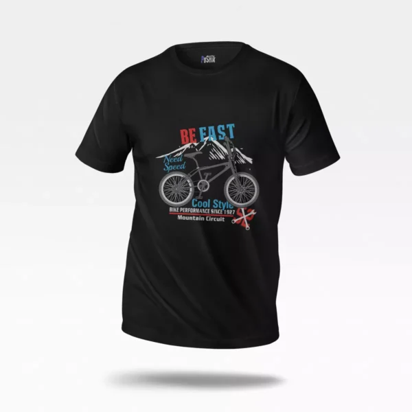 تیشرت دوچرخه طرح Be Fast Need Speed