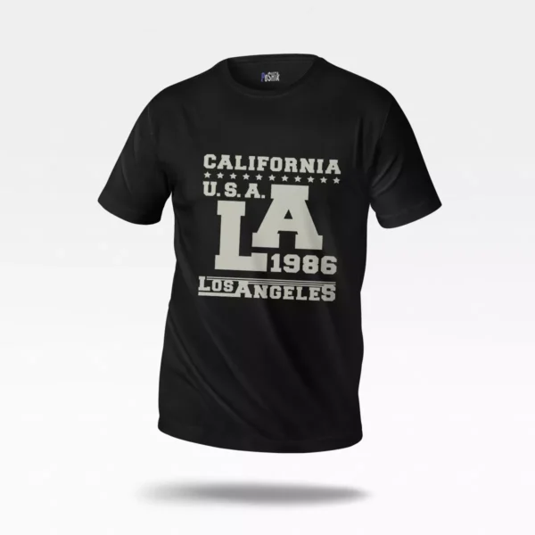 تیشرت لس‌آنجلس طرح California LA 1986