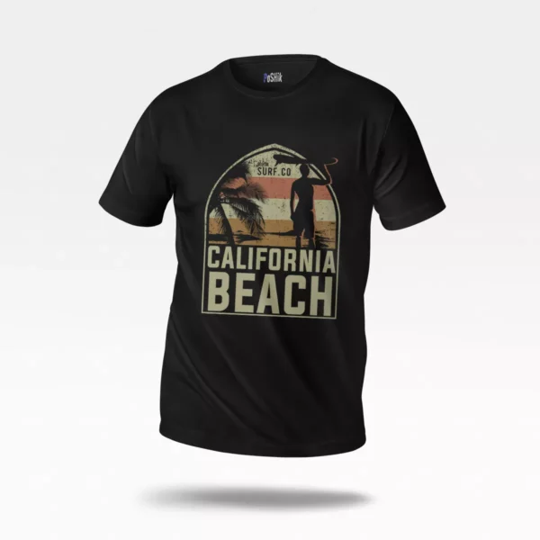 تیشرت تابستانی طرح California Beach