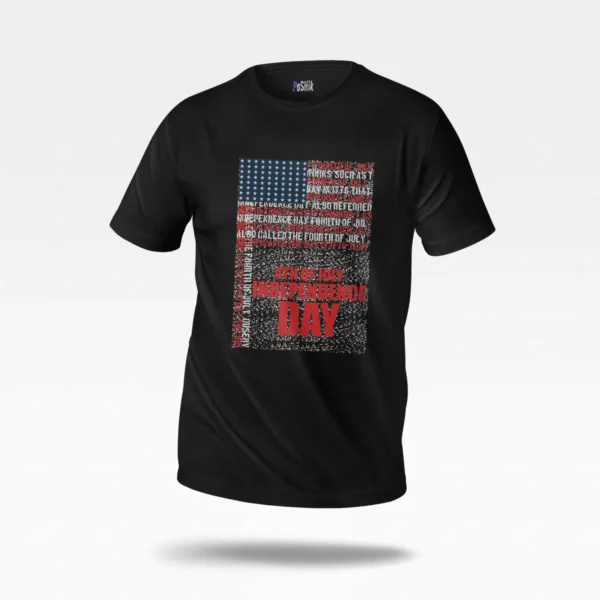 تیشرت روز استقلال آمریکا طرح 4th Of July
