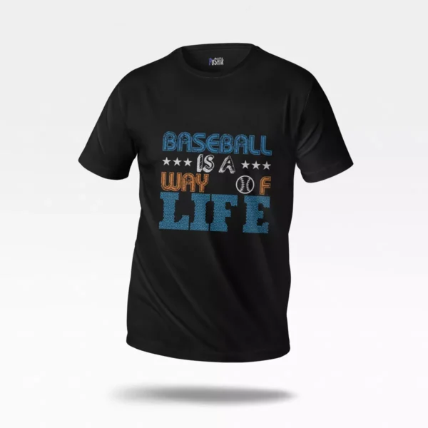 تیشرت بیسبال طرح Way Of Life