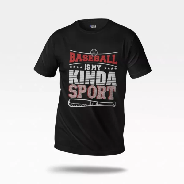 تیشرت بیسبال طرح My Kinda Sport