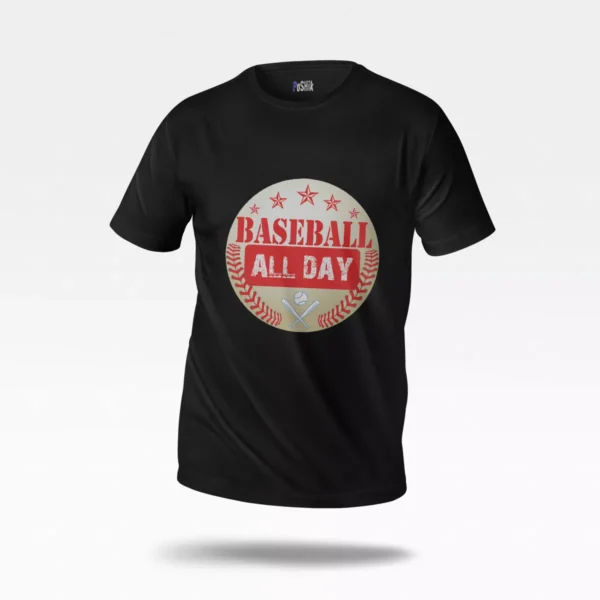 تیشرت بیسبال طرح Baseball All Day
