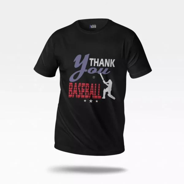 تیشرت بیسبال طرح Thank You Baseball
