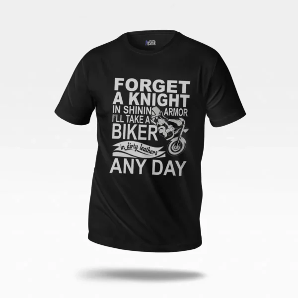 تیشرت موتورسواری طرح Forget A Knight