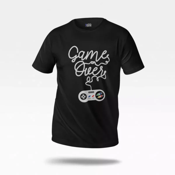 تیشرت گیمینگ طرح Game Over