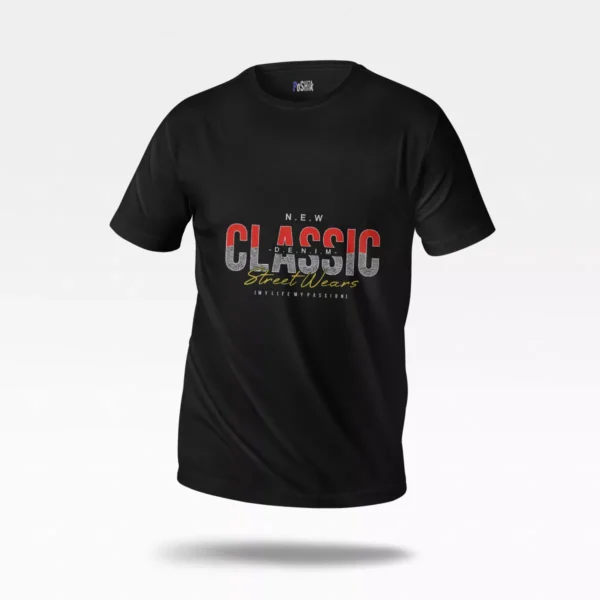 تیشرت استریت‌ویر طرح Classic Denim