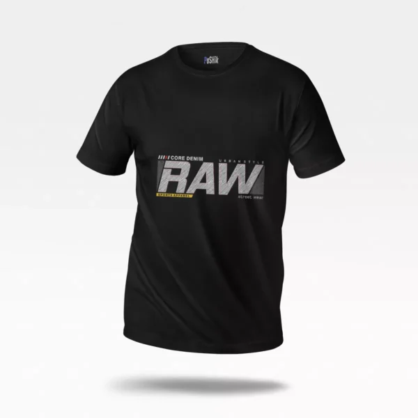 تیشرت استریت‌ویر طرح Raw Denim