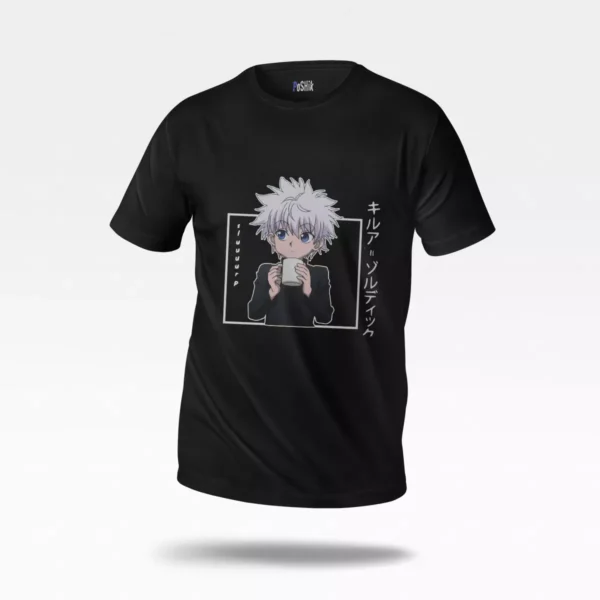 تیشرت انیمه هانتر × هانتر طرح کیلوا (Killua Zoldyck)