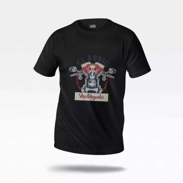 تیشرت موتورسواری طرح Classic Motorcycles