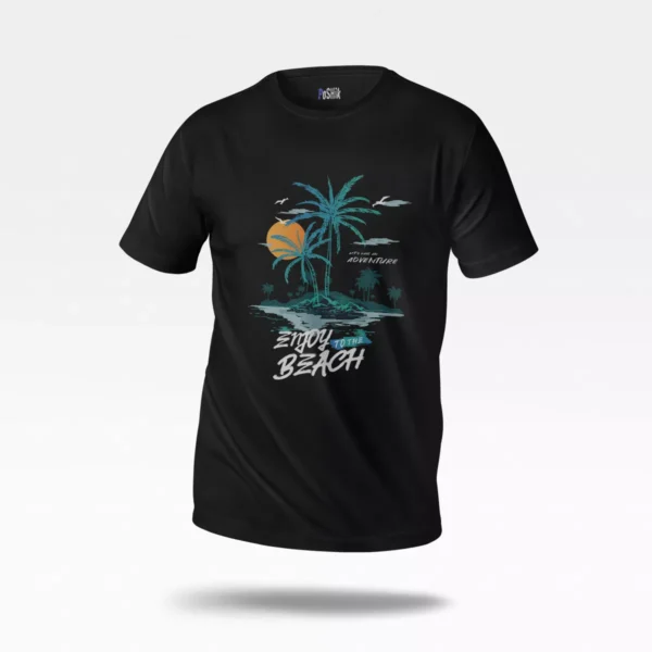 تیشرت تابستانی طرح Enjoy to the Beach