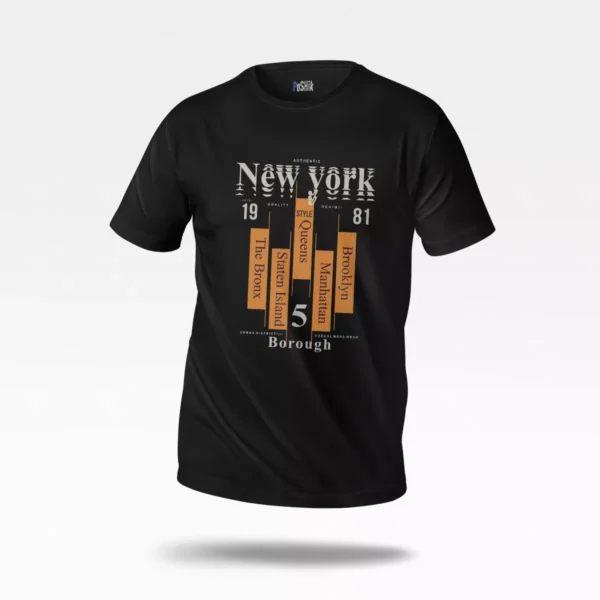 تیشرت استریت‌ویر طرح New York 1981