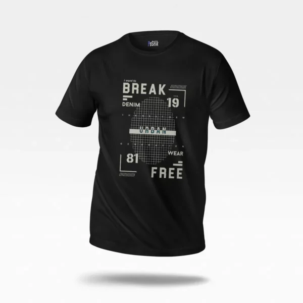تیشرت استریت‌ویر طرح Break Free