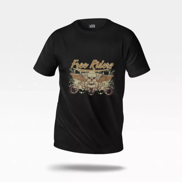 تیشرت موتورسیکلت طرح Free Riders