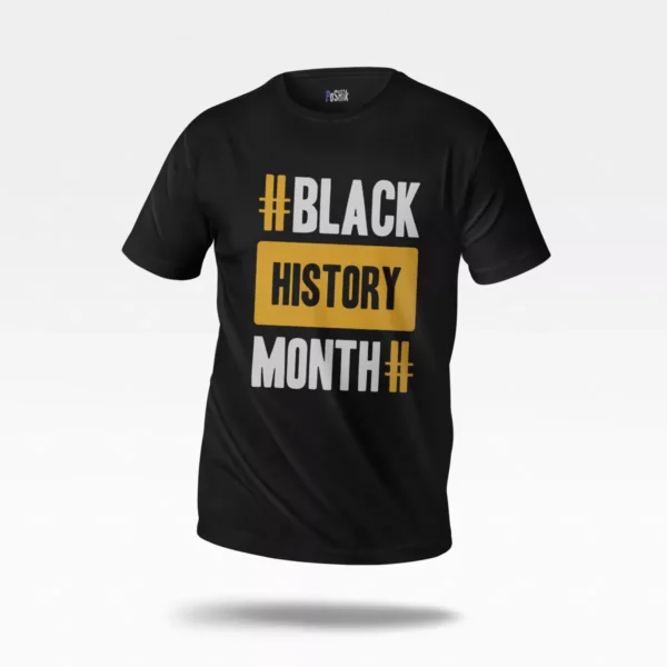 تیشرت نوشته Black History Month