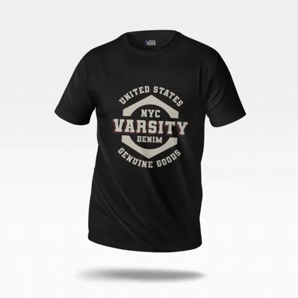 تیشرت استریت‌ویر طرح NYC Varsity Denim