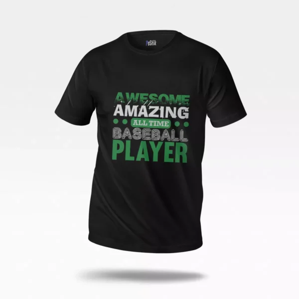 تیشرت بیسبال طرح All Time Baseball Player