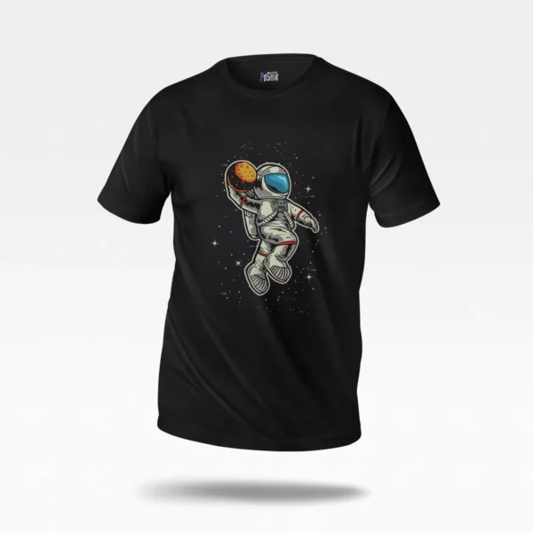 تیشرت فضانورد بسکتبال طرح Space Dunk