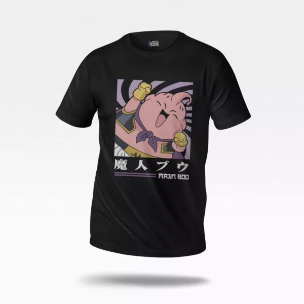 تیشرت انیمه دراگون بال طرح ماجین بو (Majin Buu)