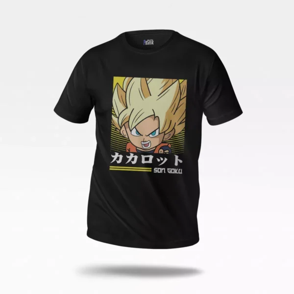 تیشرت انیمه دراگون بال طرح کاکاروت گوکو (Goku)