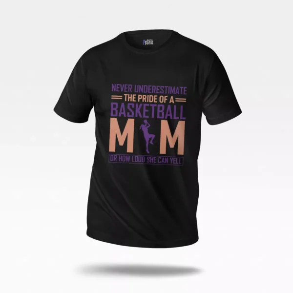 تیشرت بسکتبال طرح Basketball Mom
