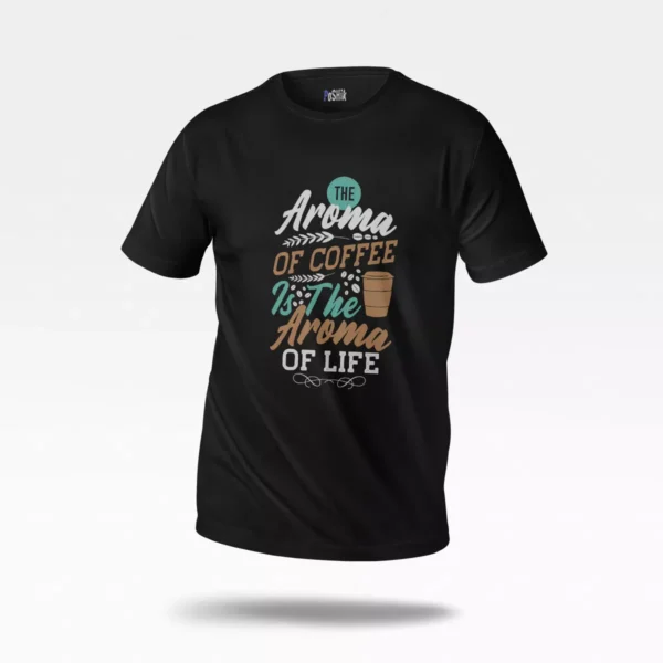 تیشرت طرح قهوه In Coffee We Trust