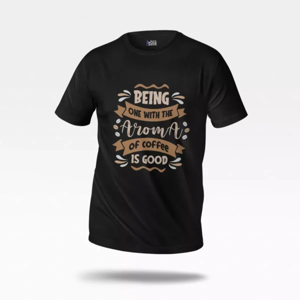 تیشرت قهوه طرح Aroma Of Coffee