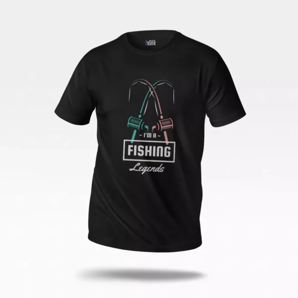 تیشرت ماهیگیری طرح Fishing Legends