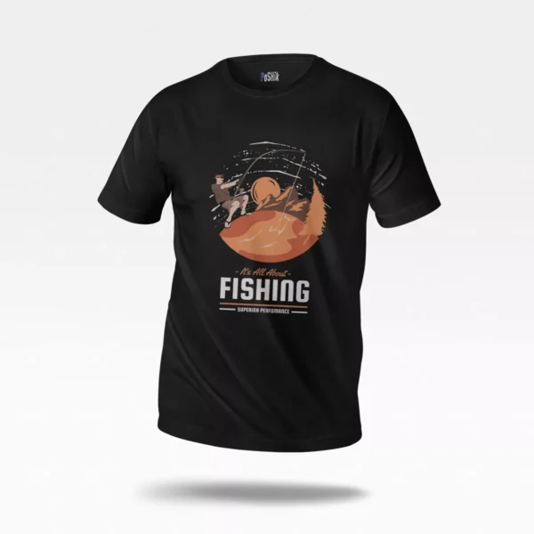 تیشرت ماهیگیری طرح It's All About Fishing