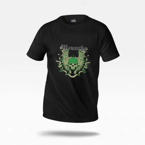 تیشرت جمجمه طرح Monarchy