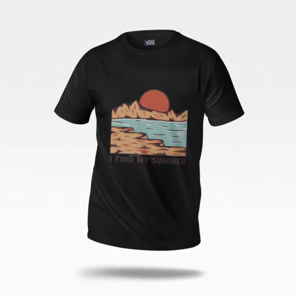 تیشرت تابستانی طرح Find My Summer