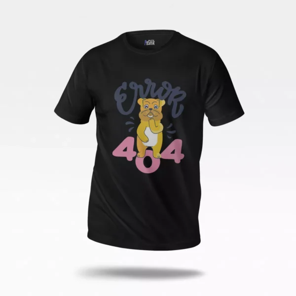 تیشرت فانتزی طرح سگ ارور 404 (Error 404 Dog)