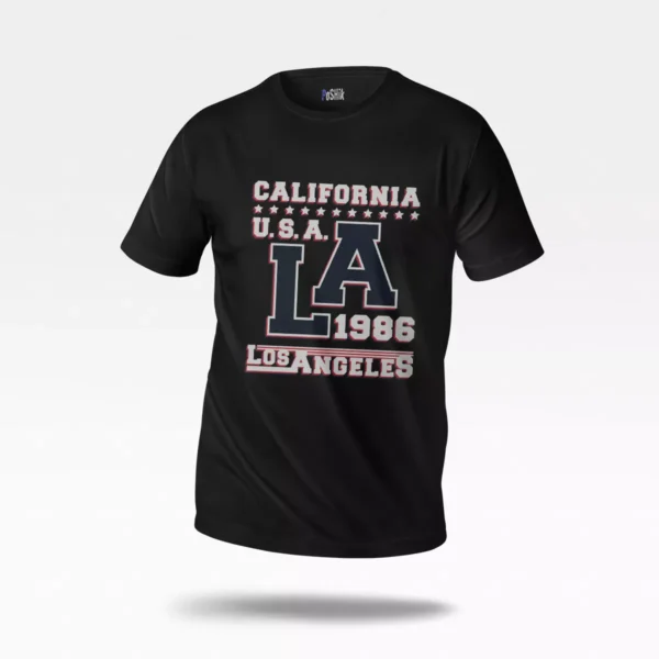 تیشرت طرح California Los Angeles 1986