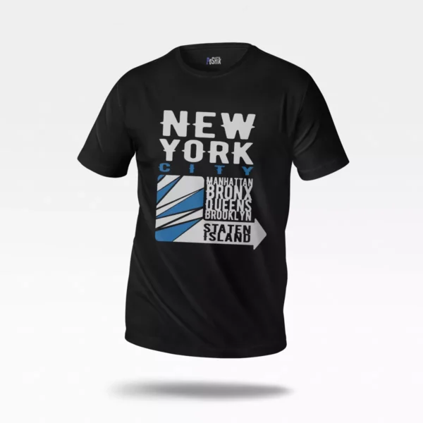 تیشرت طرح New York City Boroughs